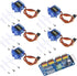5PCS SG90 9g Servo Motor + 16 Channel PWM Servo Motor Driver