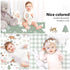 3 Pack 52x28 Baby Crib Sheets for Boys and Girls, Fitted Crib Sheets Neutral for Standard Crib and Toddler Mattresses