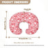 Hechitok Rainbow Heart Nursing Pillow Covers, Nursing Pillow Slipcovers Breastfeeding Newborn Infant Feeding Cushion