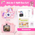 Alotwan 3-8 3 4 5 6 7 8 1080P 32G Kids Camera Unicorn Girl Toys, Digital Camera for Kids Age Toddler Travel Toys