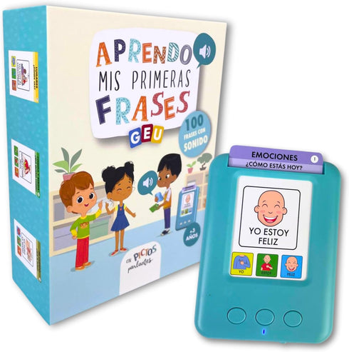 Editorial GEU Toddler Educational Toys | Spanish Learning for Kids | Montessori Talking Flashcards