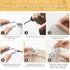 Furniture Anchors (6 Pack) for Baby Proofing, Anti Tip Furniture Straps, Securing 400 lbs, Metal White Earthquake Straps