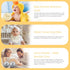 JWEX Baby Shower Gifts - Baby Gift Basket Baby Wrist Rattle Socks Portable Diaper Changing Pad Baby Essentials - Gender
