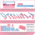 Set, 48PCS Set 3-8 Kids Tool Toddler Tool with Electronic Toy Drill & Kids Tape Measure,Pretend Play Construction Toys