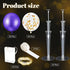 10 Set 100 Junkin Balloon Stand Kit for Centerpiece with LED String Light Pcs Balloons Light up Table Balloon Stand