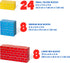 Melissa & Doug Jumbo Extra-Thick Cardboard Building Blocks - 40 Blocks in 3 Sizes for Pretend Building