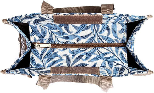 Signare Women's Tapestry Shopping Tote Bag/Shoulder Bag, William Morris Willow Bough
