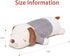 Niuniu Daddy 15" Plush Puppy Weighted Stuffed Animal | Soft Plush Toy Dog, Cute Cuddle Hugging Pillow