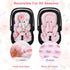 Pink Infant Support Cushion - Car Seat & Stroller Insert