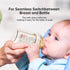 5oz 0-6 2 Pack 4pcs Natural Nursing Glass Baby Bottle - with Anti-Colic Vent System - BPA-Free, with Medium Flow