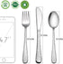 HaWare 9-Piece Toddler Kids Silverware Set - Stainless Steel Hammered Flatware for Preschoolers, Dishwasher Safe