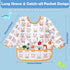 Lictin Long Sleeve Baby Bibs – Fully Waterproof Toddler Smock for Eating, Reusable Infant Bibs (2-5 Years)