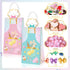 Liliful 16 Pcs Baking Party Favors Little Bakers Gift Bags with Handles, Bakery Pattern Goodie Bags for Kids & Adults