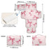 DUOBU Portable Diaper Changing Pad Foldable Baby Changing Mat with Built-in Pillow Waterproof Changing Pad for Newborn