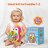 1,2 1-3 5-Theme 1-2 12-18 Vahome Musical Penguin Educational Toys for Year Old Girl Gifts, Learning Toy for Toddlers Yr