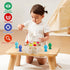 Wooden Magnetic Fishing Game for Toddlers 1-3 - Montessori Learning Toys for Fine Motor Skills, Birthday Gift