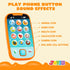 JOYIN Smartphone Toys for Baby, Remote Control Baby Phone with Music, Learning Toy for Infants and Kids