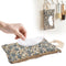 Tcwhniev Baby Wipe Holder, Portable Diaper and Wipes Pouch Hanging Floral with Lanyard