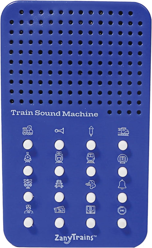16 16 Train Noisemaker with Sounds, Train Whistles, Horns, Conductor and Engine Noises, Portable Electronic Sound Maker