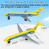 6 Pack, 3 4-7 8-12, Toy Airplane Diecast Airplane Toy for Boys Age Alloy Planes Model/Glider Planes/Airlines Plane Toys