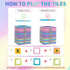 Magnetic Tiles Building Blocks Toys for Kids, 136 Pieces 3D Creative Set