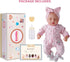 12 Inch Set 3+ BABESIDE Lifelike Reborn Baby Dolls Vinyl Full Body, Soft Realistic Baby Doll Sweet Sleeping Preemie