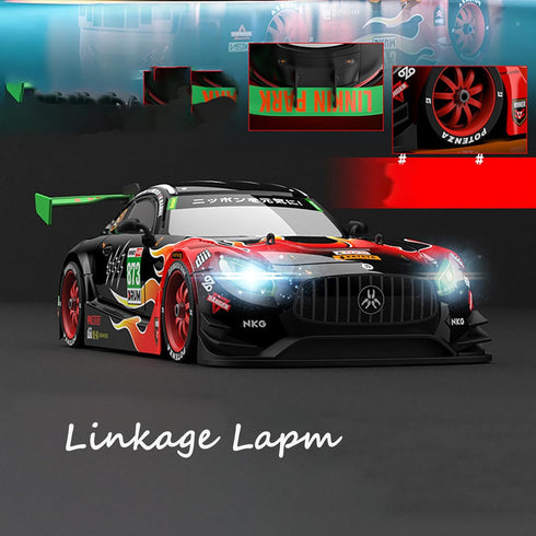 GoolRC Remote Control Drift Car, 1/16 2.4GHz 4WD Race Car with Replaceable Tires and LED Light