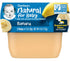 Gerber 1st Foods Baby Food Banana Puree, Natural & Non-GMO, 2 Ounce Tubs, 2-Pack (Pack of 8)