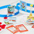 Sumind Headband Game - Fun Guessing Game Set with Headbands, Picture Cards, Scoring Coins, Sand Clock