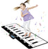 M SANMERSEN Kids Musical Piano Mat, Floor Keyboard Mat with 8 Instruments Sounds, Early Educational Toys for 1-5 Year
