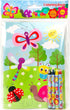 12 48 TINYMILLS Butterfly Spring Insect Coloring Books with Crayons Party Favors with Coloring Books and Crayons