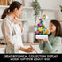 571PCS Set 6+ HOGOKIDS Flowers Music Box Building Block Kit with Light- Valentines Day Gifts Decoration Rotating Music
