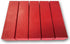 Guardhouse 9" Single Row Storage Box for 2" Paper and Plastic Coin Holders, 5 Pack, Red