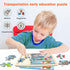Puzzles for Kids Ages 4-6 - 4 Pack Wooden Jigsaw Puzzles, 24 Pieces Car Puzzle Set for Boys and Girls