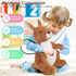 5 16 Inch Mommy 4 PCS Kangaroo Stuffed Animal, Stuffed Kangaroo Plush Toy with Babies Insides, Kangaroos with Joey
