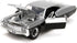 1:24 1967 Jada Toys Bigtime Muscle Chevrolet Impala SS Opening Doors, Hood, Trunk, Rubber Tires(Candy Silver/Black)