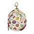PYBUG Vegetables Round Pacifier Storage Case, Polyester & TPU Lined with Hook Buckle,