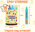 (16 TinyGeeks Jumbo Crayons Colors) Non-Toxic, Washable, Easy-to-Hold Art Supplies for Toddlers and Kids Perfect
