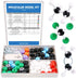 Swpeet 179 Pcs Organic Chemistry Molecular Model Kit for Students and Teachers - 76 Atoms & 102 Links