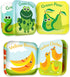 Floating Baby Bath Books BabyBibi - Kids Learning Bath Toys, Waterproof Bathtime Toys for Toddlers (Set of 4)