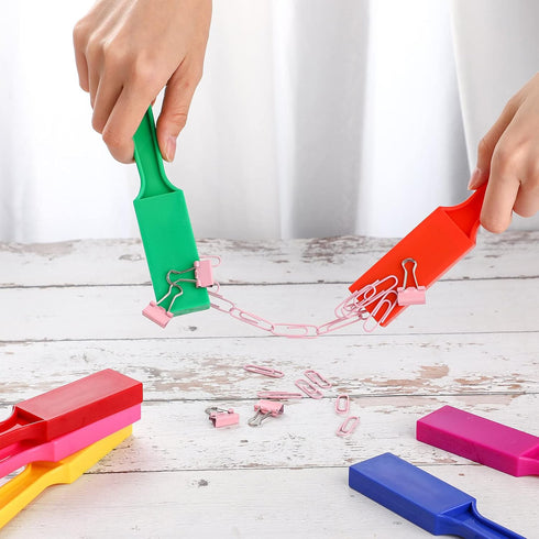 28 Pcs Magnetic Bingo Wand for Kids - Educational Learning 8 Inch Rainbow Magnet Wand with Magnet Bar for Preschool
