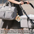 YETTASBIN Cartoon Dragon Portable Pacifier Holder Case with Metal Hook Buckle & Zipper for Diaper Bag and Stroller