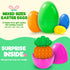 30 Pack 4 IJIGU Prefilled Easter Eggs with Toys, Bulk Mix Sizes Plastic Easter Eggs with Toys Inside, Surprise Eggs