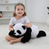 5 lbs 24" JellyMallow Weighted Stuffed Animals Panda Plushie, Cute Panda Weighted Plush Pillow Giant Stuffed Animals
