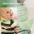 Set 6M+ haakaa Cloud Crew Silicone Travel Baby Feeding with Foldable Suction Baby Plate, Silicone Bib, Baby Spoon
