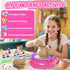 8-12, 8-12, 8 9 10 11 12 Pottery Wheel for Kids, Arts and Crafts for Kids Ages Crafts for Girls Complete DIY Clay Wheel