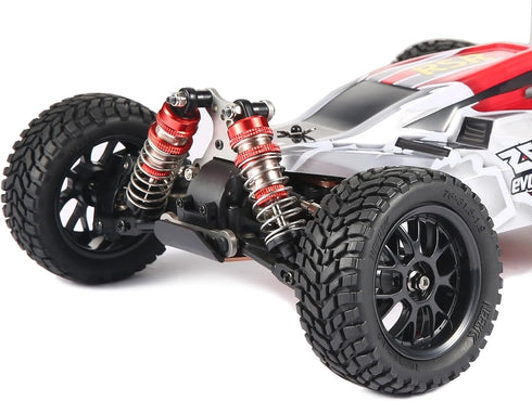 4PCS 76mm/2.99inch RC Rally Car Tyres, 12mm Hex Hub Rubber Tires & Plastic Wheel Rims for 1/10 RC Touring Car Buggy