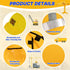 Fantspati Set, Set 3 4 5 6 7 Construction Worker Role Play Costume Dress-Up Costume Kids Construction Tool Toddler