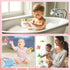GUGUKUKU Tummy 0 3 6 9 12 Baby Gym Play Mat, Piano Kick and Play Lights and Music Time Toys Infant Musical Activity Gym