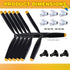 Outus 6 Sets 3 F4u 761-8 761-9 761-16 T28 P47 Adapters(500mm) Plane Propeller Blade Compatible with Rc Fighter Remote